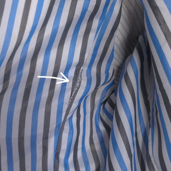 VERONICA BEARD Size 14 Miller Gingham Tweed Dickey Blazer Jacket Black White - Picture 11 of 16